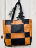 Shopper PATCHWORK - Cognac / Schwarz