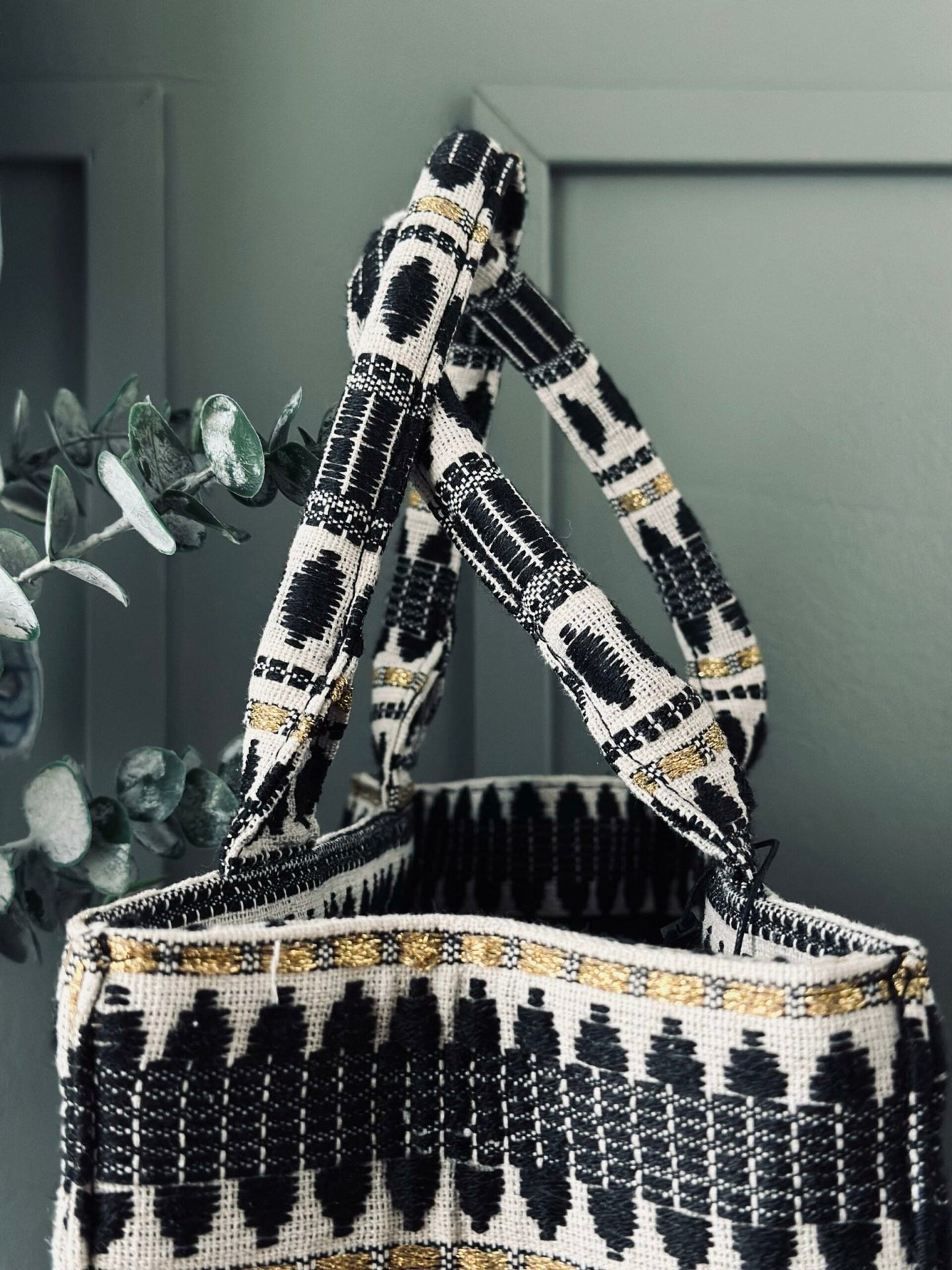 Shopper Summer deluxe – Black - VIAMAJA.DK