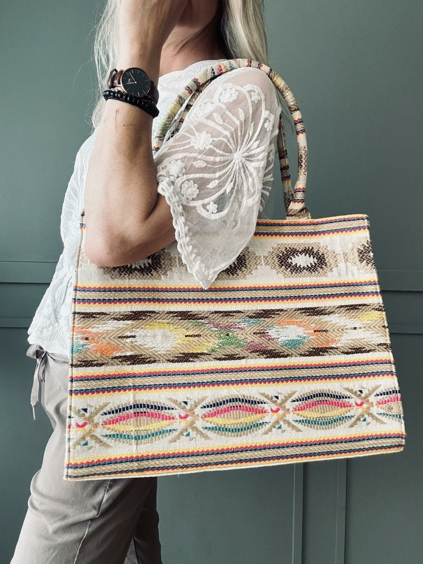 Shopper Summer deluxe - Boheme - VIAMAJA.DK