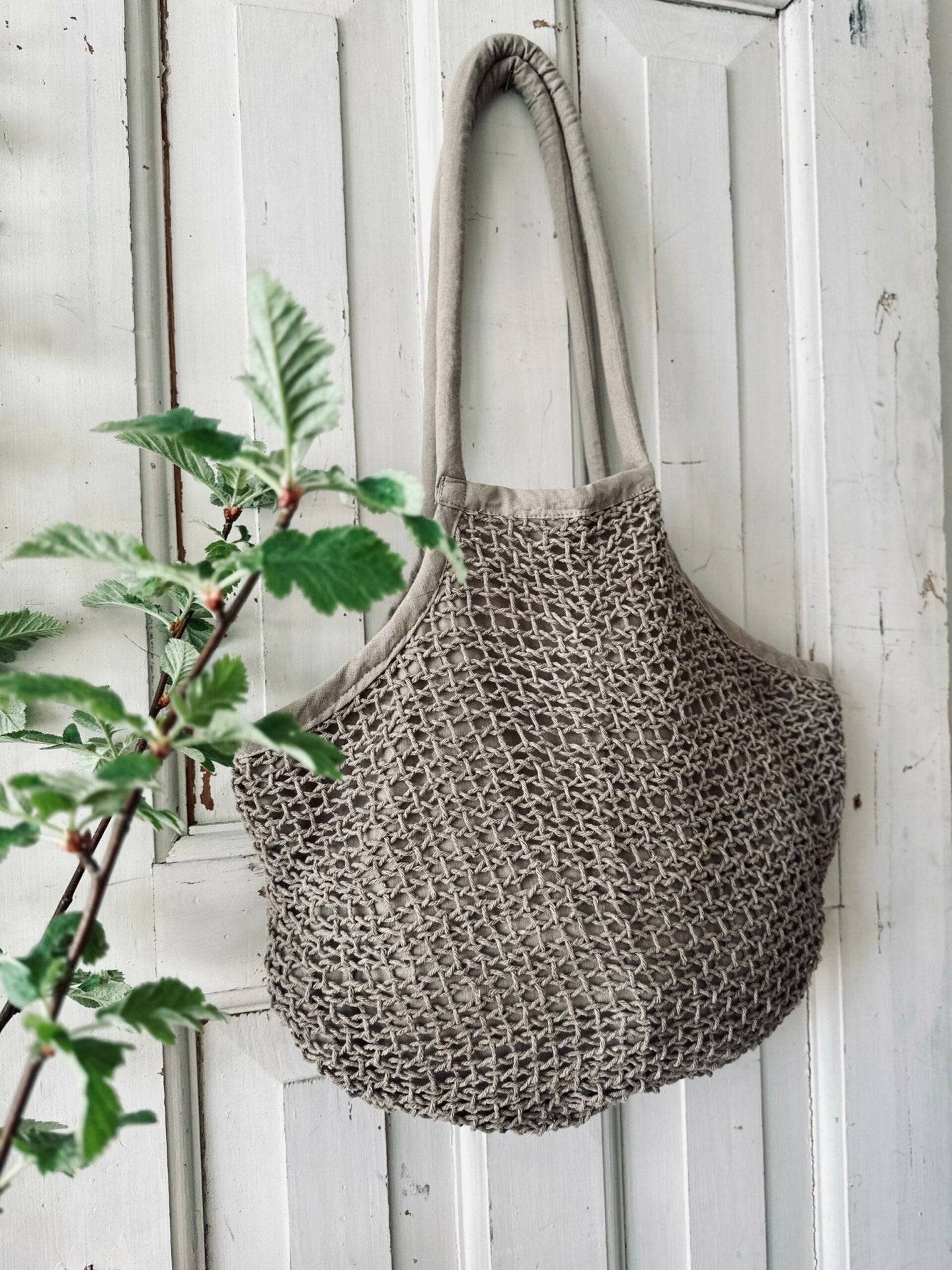 Shopper SUMMER taupe - VIAMAJA.DK