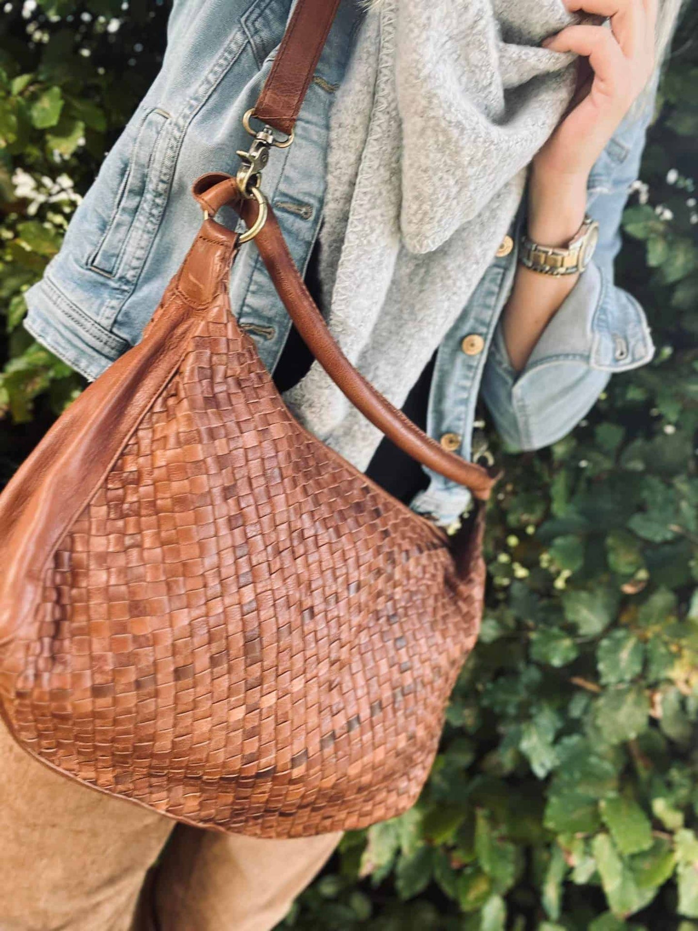 Shopper TESSA – Walnut - VIAMAJA.DK