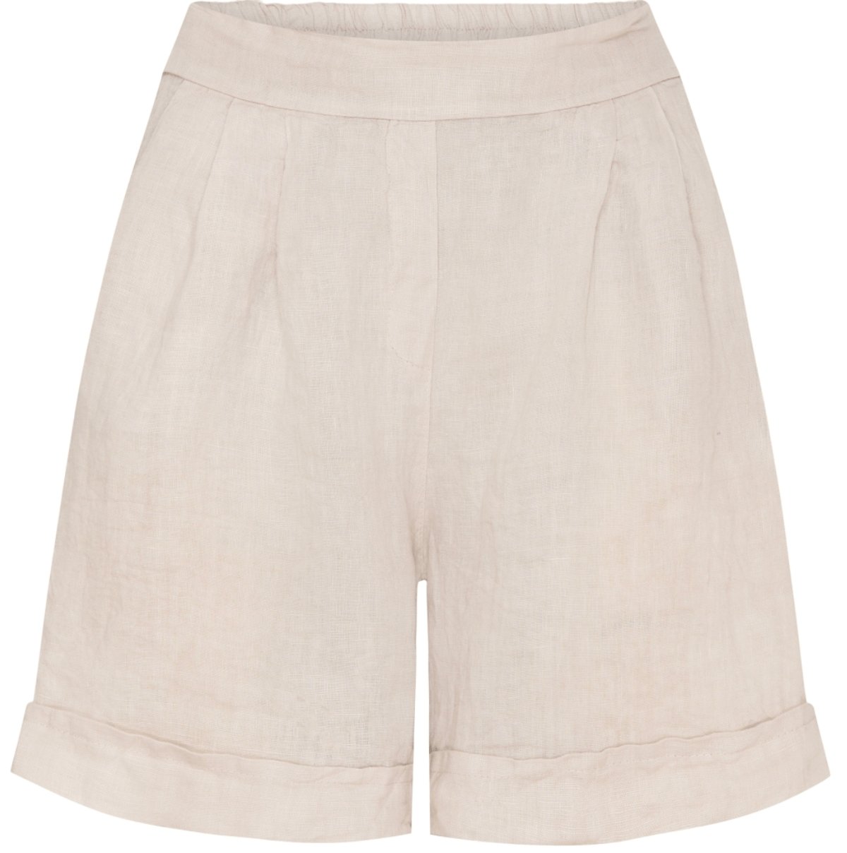 Shorts Hør – Natur - VIAMAJA.DK