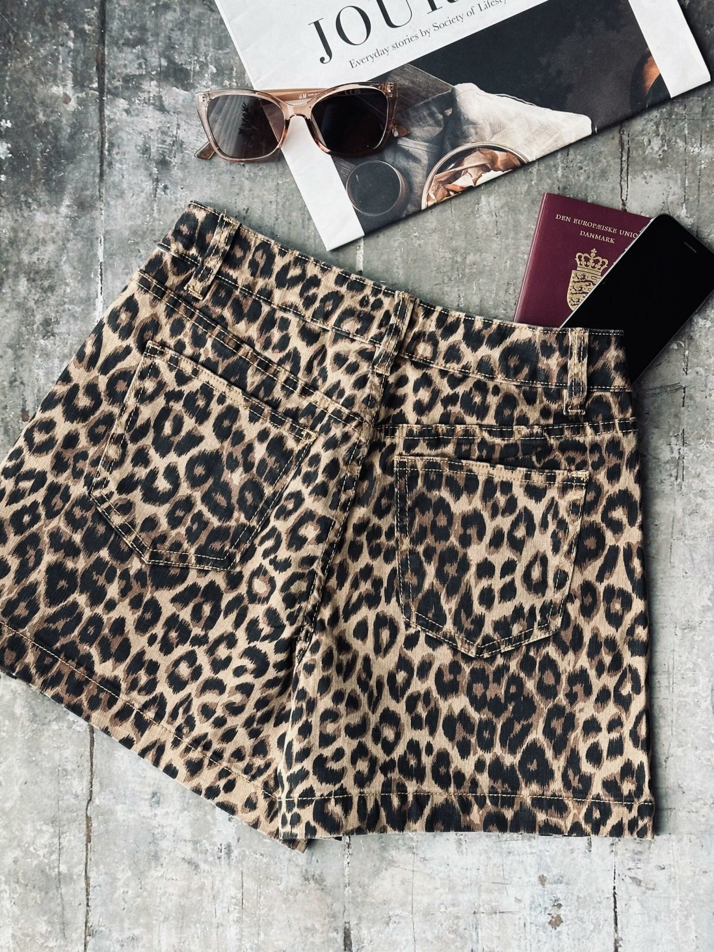 Shorts Leopard - VIAMAJA.DK