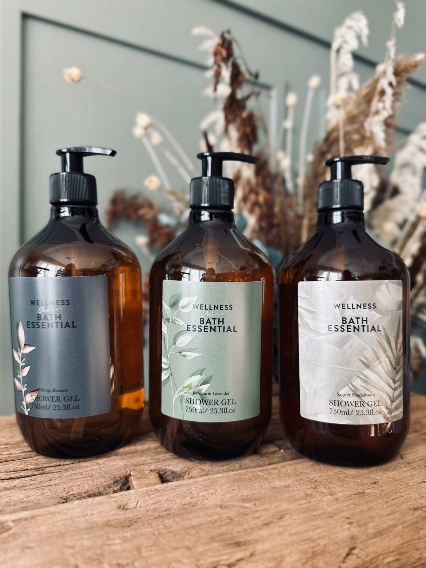 Shower gel MIX - 750 ml - VIAMAJA.DK