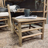 Hocker aus Bambus - 38x38 cm