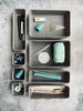 Schubladen-Organizer - Set mit 8 Boxen - Grau