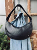 Schultertasche CELIA Black - weiche und robuste Lederqualität
