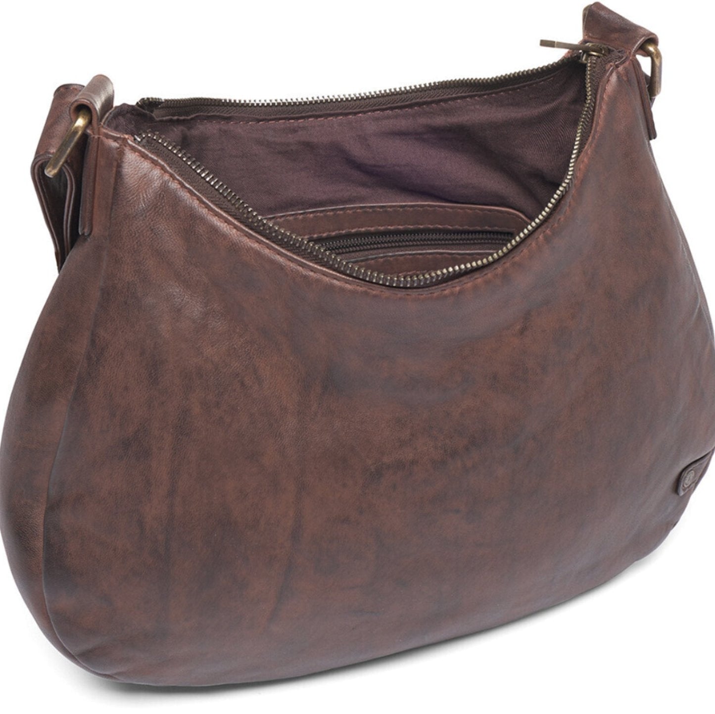 Skuldertaske ELSA – Winter brown - VIAMAJA.DK