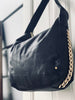 Schöne Tasche mit Goldkette - BLACK ELLA