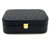 Schmuckbox in Schwarz mit Quilt