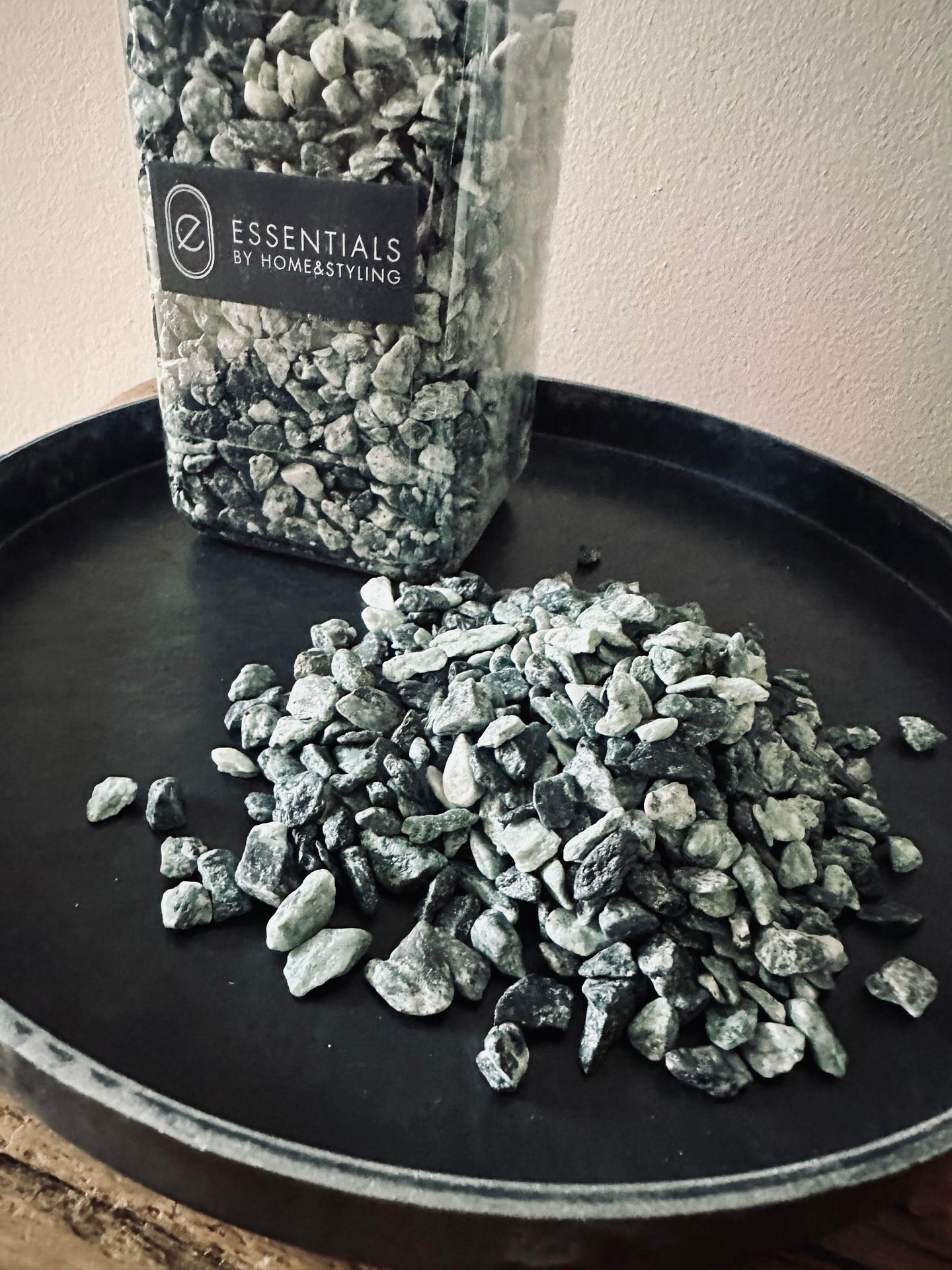 Sten til dekoration 550 ml - Stone dark green - VIAMAJA.DK