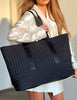 Großer Shopper - BLACK Recycle-Kollektion aus Plastikflaschen