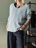 Strick MILLE blue – Onesize