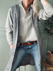 Strickweste – Mohair-Mix
