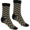 Socken Zig Zag