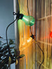 Ergänzung Lichterkette mit 10 zusätzlichen LED-Lichtern - Bunt