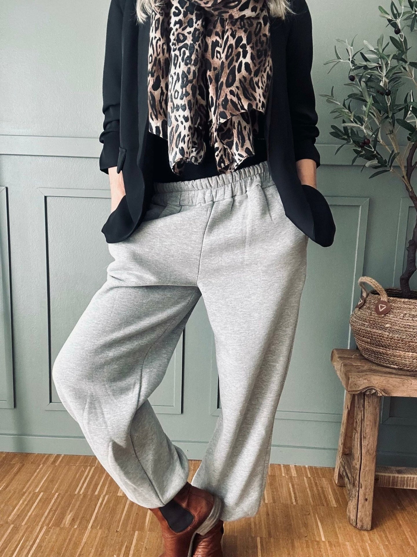 Sweatpants Grey - VIAMAJA.DK