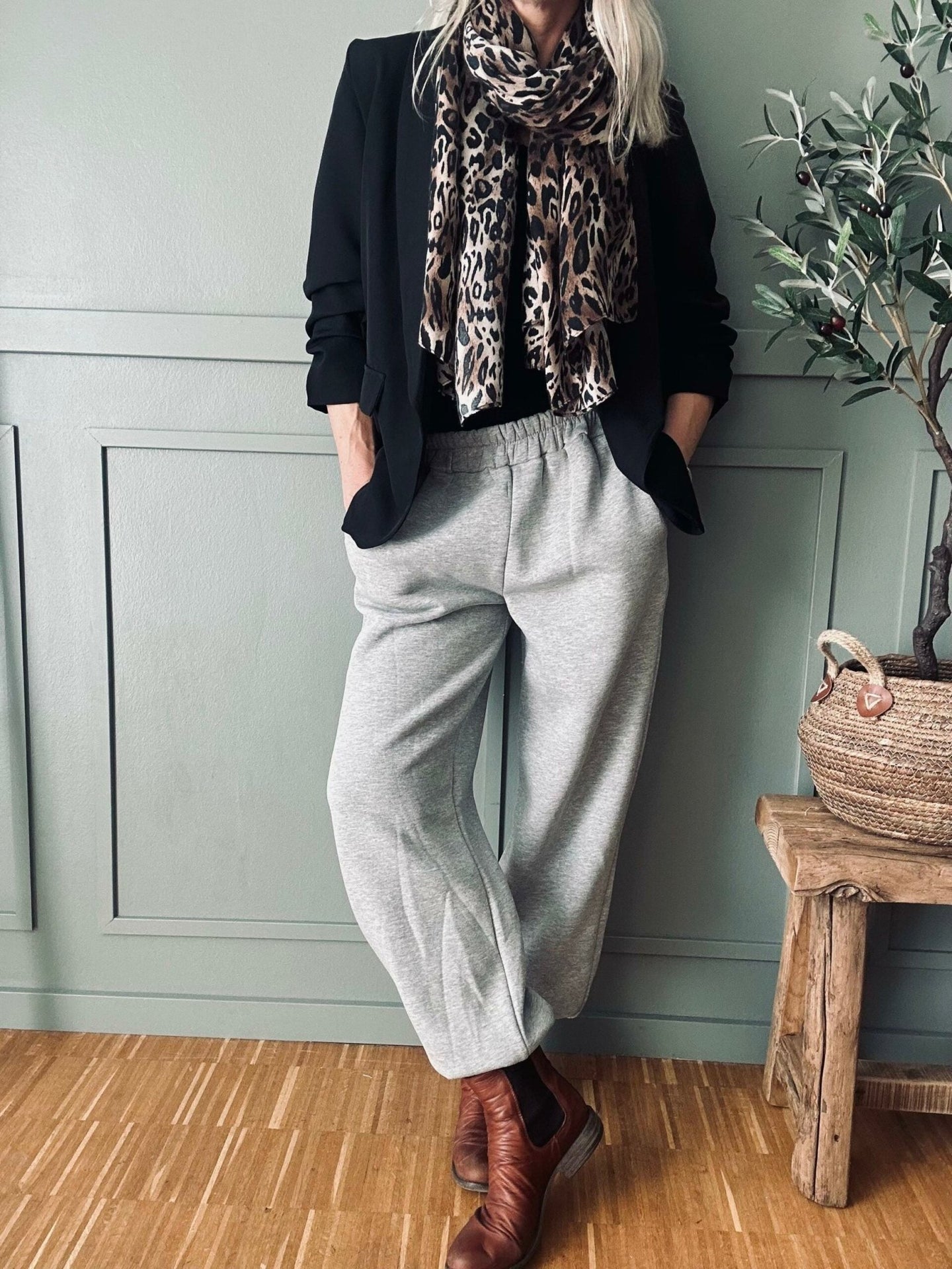 Sweatpants Grey - VIAMAJA.DK