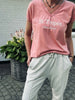 T-shirt ST. TROPEZ dusty coral