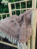 Teppich aus recycelter Baumwolle - Terracotta