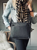 Crossbody-Tasche in schwarzem Nylon – Unisex