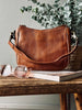 Tasche Dicte walnut mit 2 Taschenriemen