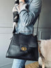 Tasche Emmy Schwarz - Langer Taschenriemen inklusive