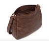 Tasche aus feinem Leder - SALLY Brandy