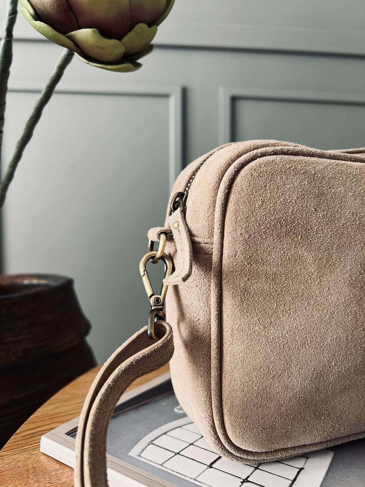 Taske JAY Ruskind - Beige - VIAMAJA.DK
