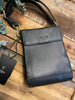 Tasche MILLE Crossbody - Schwarzes Leder
