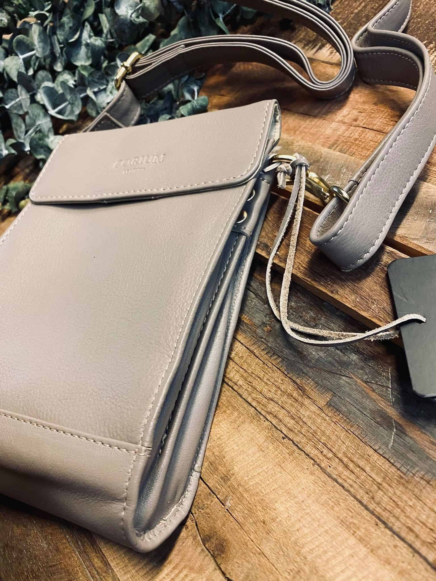 Taske MILLE crossbody – Taube skind - VIAMAJA.DK