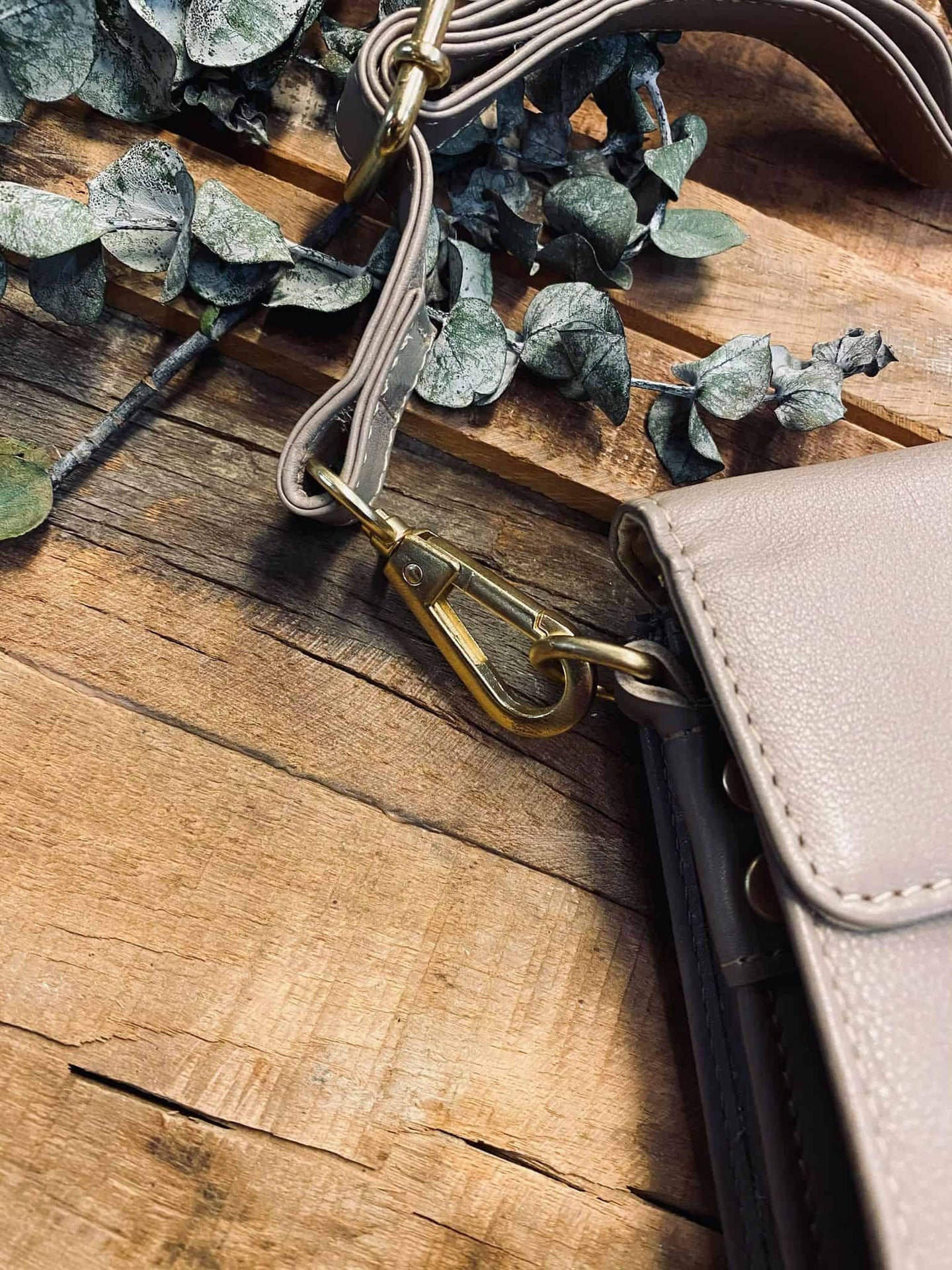 Taske MILLE crossbody – Taube skind - VIAMAJA.DK