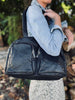 Tasche RONA aus weichem Lammleder – Schwarz