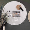 Magnettafel Ø45 Weiß