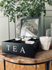 Teabox mit 9 Fächern – Black