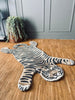 TIGER TEPPICH AUS WOLLE - 68X113