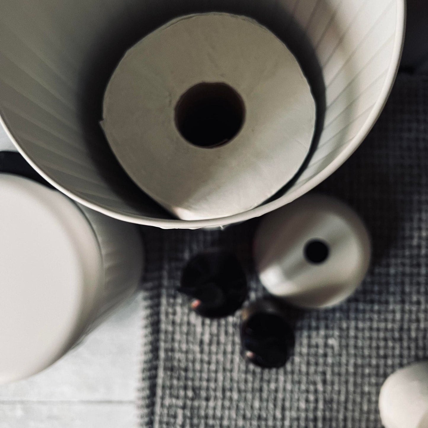 Toilet sæt med 3 dele - Hvid DEMO - VIAMAJA.DK