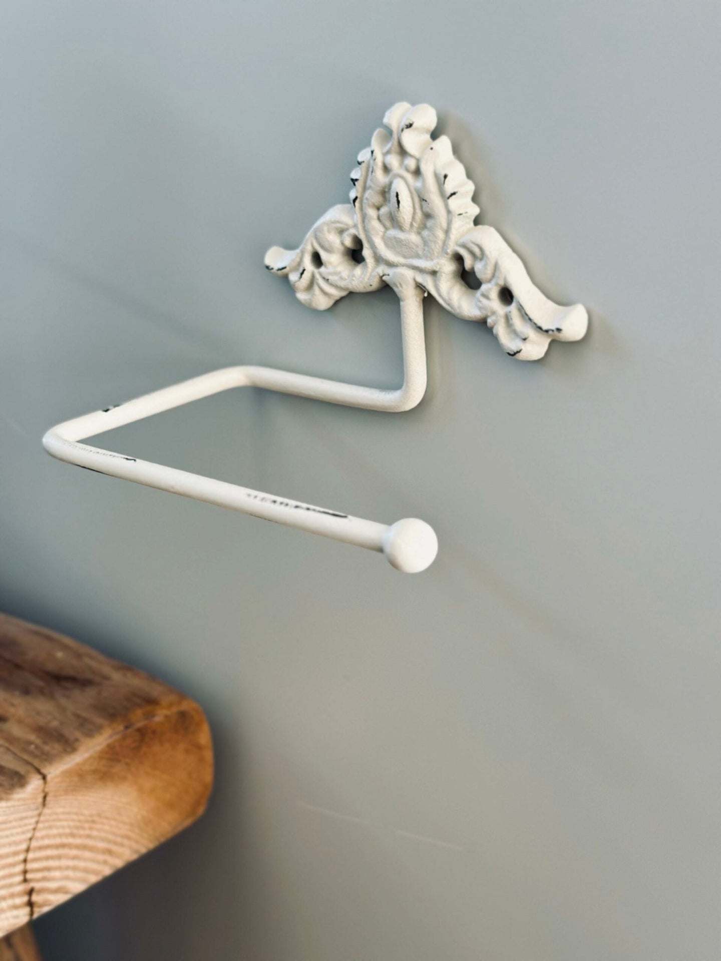 Toiletrulleholder Antique creme - VIAMAJA.DK