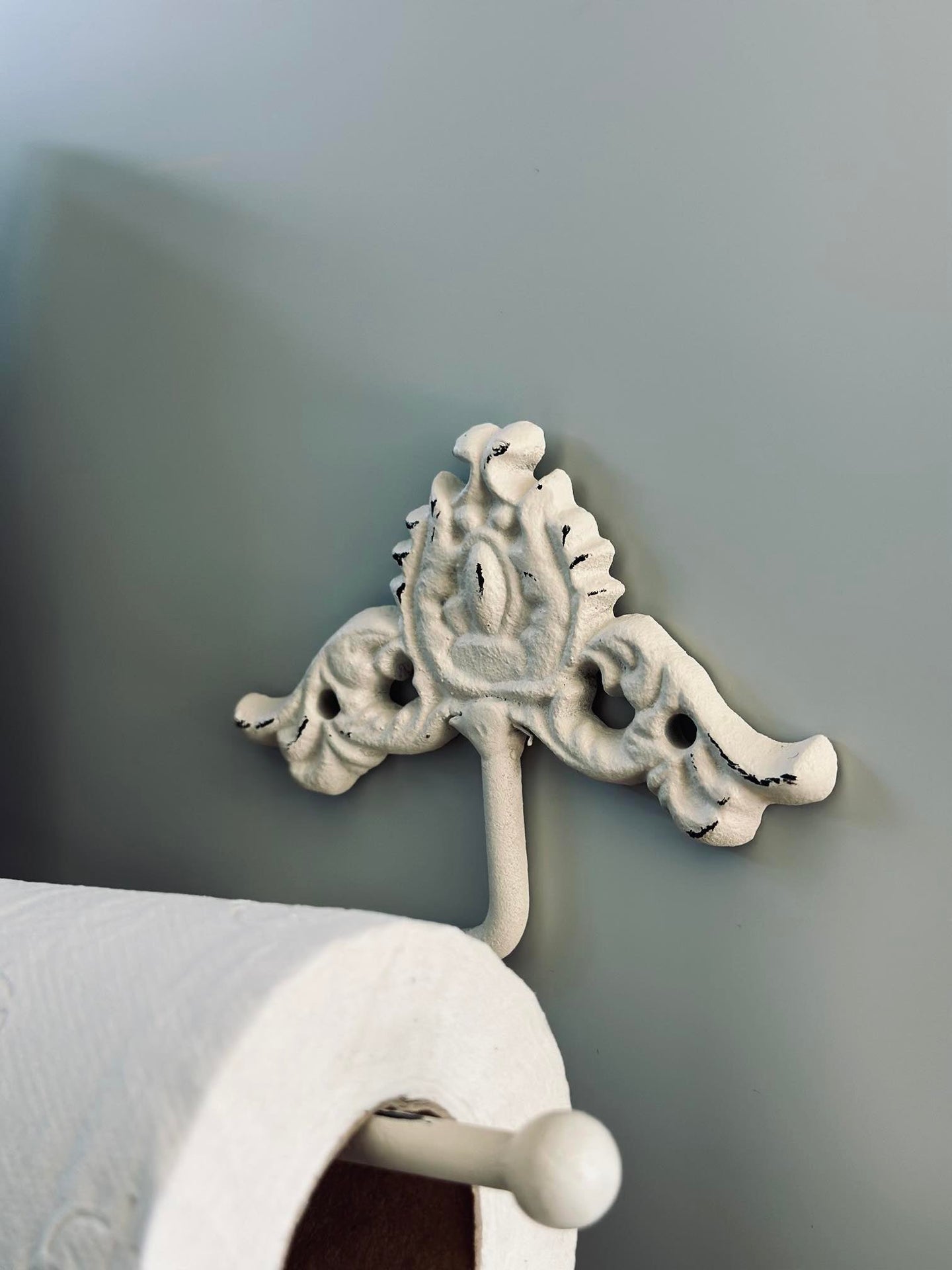 Toiletrulleholder Antique creme - VIAMAJA.DK