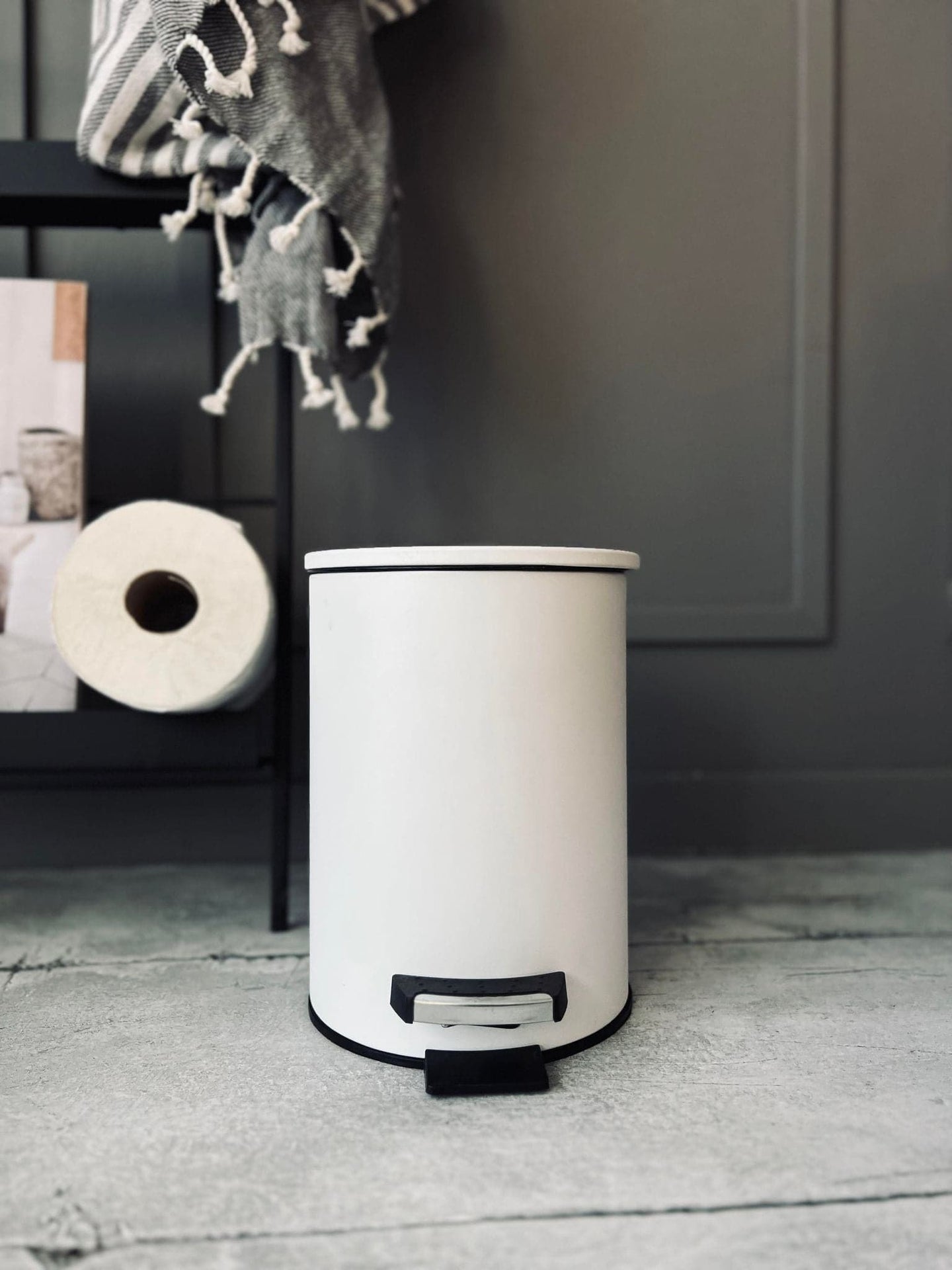 Toiletspand – Hvid - VIAMAJA.DK