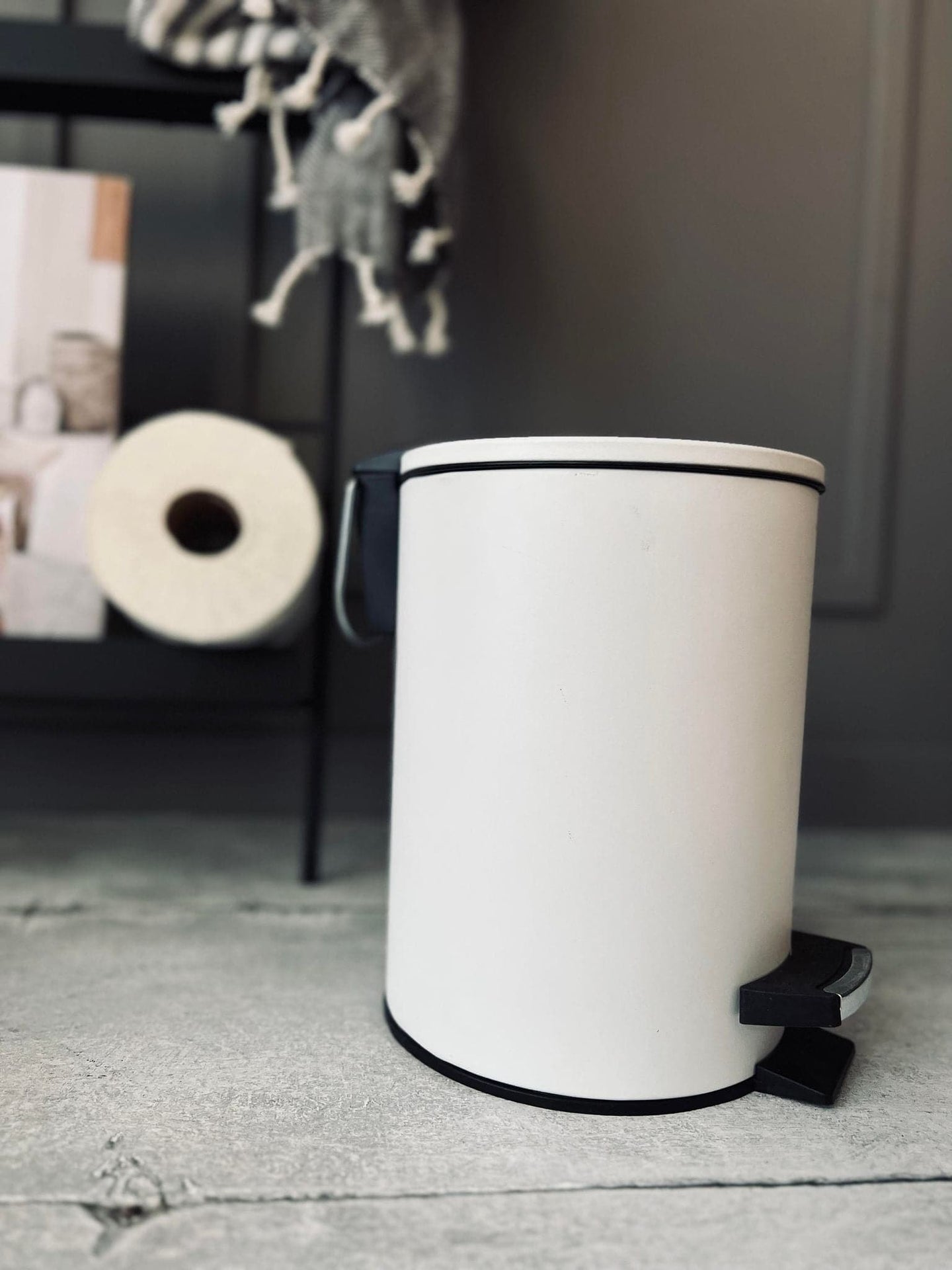 Toiletspand – Hvid - VIAMAJA.DK