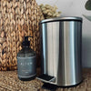 Abfalleimer mit Softclose-Deckel - Edelstahl