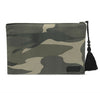 Kosmetiktasche / Clutch - Army canvas