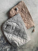 Gequiltete Kulturtasche Ash Grey