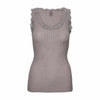 Top mit Spitze – Beige L/XL
