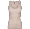 Top mit Spitze – Daily Beige