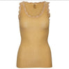 Top mit Spitze - Daily Yellow