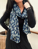 Schal Golden / Blue