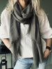 Schal Simple dark olive
