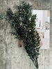 Getrocknete Blumen – Dark green ROSSA